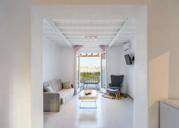 فيلة Aquileria Seaview Pool - Seven Bedrooms Mykonos Town