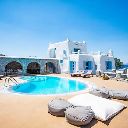 Aquileria Seaview Pool - Seven Bedrooms * Mykonos Town