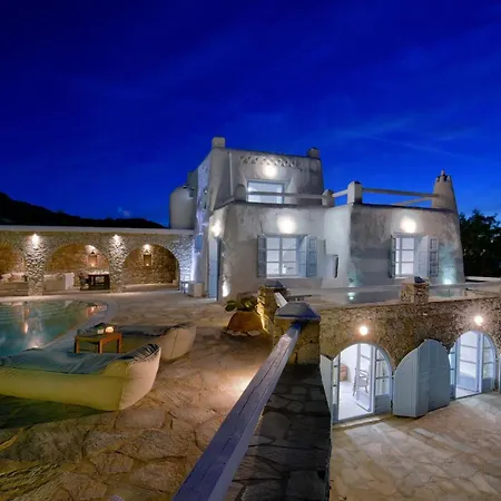 Villa Aquileria Seaview Pool - Seven Bedrooms Mykonos Town