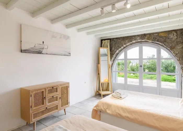 Aquileria Seaview Pool - Seven Bedrooms וילה Mykonos Town