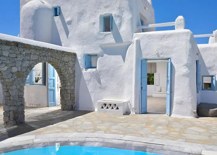 Aquileria Seaview Pool - Seven Bedrooms * Mykonos Town